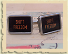 Typewriter key Cufflinks